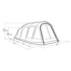 Outwell Wood Lake 5ATC Familienzelt -Camping-ausrüstung Verkaufsgeschäft 7957958 1280x1280