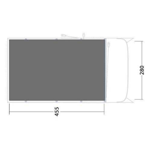 Outwell Footprint Avondale 4PA Zeltunterlage 4 Outwell Footprint Avondale 4PA Zeltunterlage – Bild 2