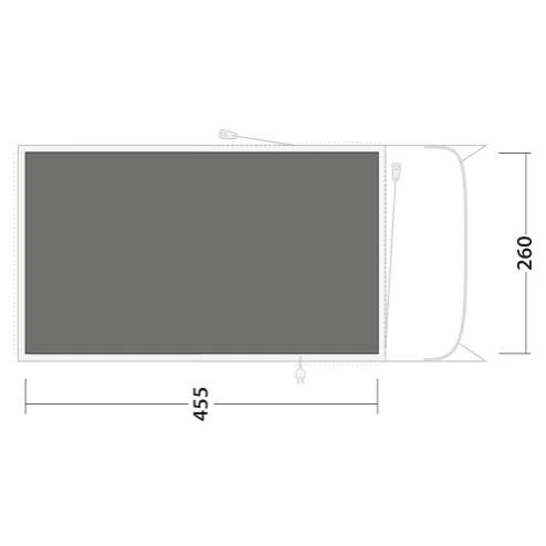Outwell Footprint Greenwood 4 Zeltunterlage 4 Outwell Footprint Greenwood 4 Zeltunterlage – Bild 2