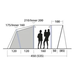 Outwell Elmdale 5PA Familienzelt -Camping-ausrüstung Verkaufsgeschäft 7958039 1280x1280