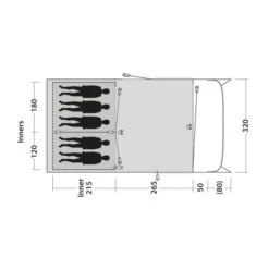 Outwell Greenwood 5 Familienzelt -Camping-ausrüstung Verkaufsgeschäft 7958087 1280x1280