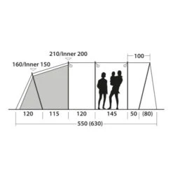 Outwell Greenwood 5 Familienzelt -Camping-ausrüstung Verkaufsgeschäft 7958088 1280x1280