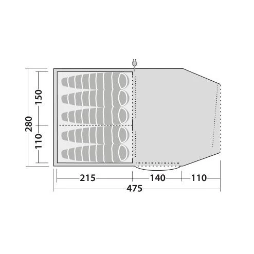 Robens Double Dreamer 5 Familienzelt 6 Robens Double Dreamer 5 Familienzelt – Bild 4