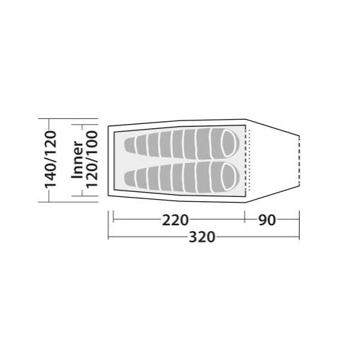 Robens Arch 2 Trekkingzelt 5 Robens Arch 2 Trekkingzelt – Bild 3