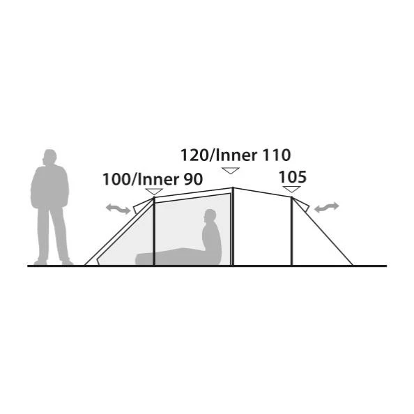 Robens Pioneer 4EX Trekkingzelt 6 Robens Pioneer 4EX Trekkingzelt – Bild 4