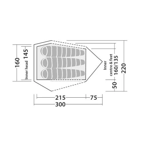 Robens Challenger 3XE Trekkingzelt 5 Robens Challenger 3XE Trekkingzelt – Bild 3