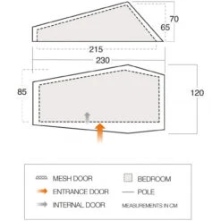 Vango F10 Neon UL 1 Trekkingzelt -Camping-ausrüstung Verkaufsgeschäft 8052938 1280x1280