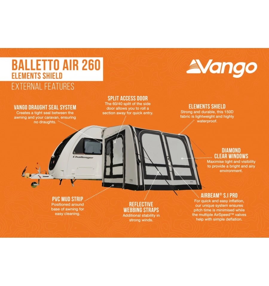 Vango Balletto Air 260 Elements Shield Wohnwagenvorzelt 6 Vango Balletto Air 260 Elements Shield Wohnwagenvorzelt – Bild 4