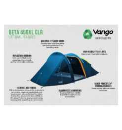 Vango Beta 450XL CLR Campingzelt -Camping-ausrüstung Verkaufsgeschäft 8057263 1280x1280