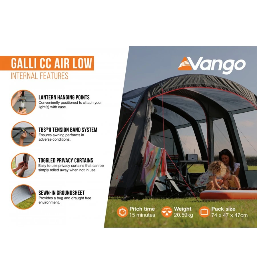 Vango Galli CC Air Low Busvorzelt 19 Vango Galli CC Air Low Busvorzelt – Bild 17