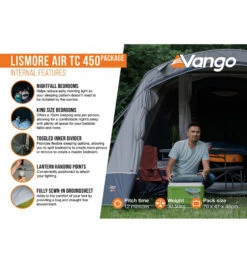 Vango Lismore Air TC 450 Package Familienzelt 10 Vango Lismore Air TC 450 Package Familienzelt -Camping-ausrüstung Verkaufsgeschäft 8057478 1280x1280