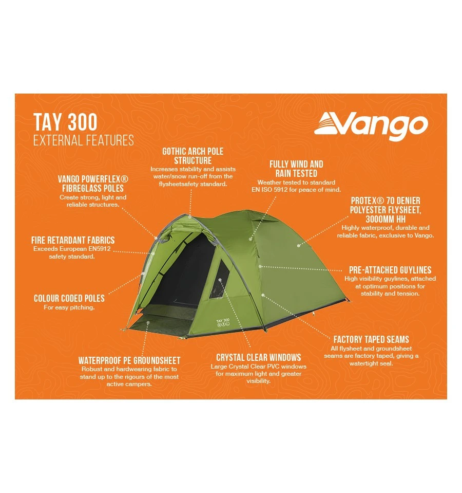 Vango Tay 300 Campingzelt 6 Vango Tay 300 Campingzelt – Bild 4