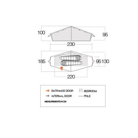 Vango Starav 200 Trekkingzelt 4 Vango Starav 200 Trekkingzelt – Bild 2