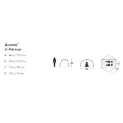 NEMO Equipment Aurora 2P Trekkingzelt Inklusive Unterlage 14 NEMO Equipment Aurora 2P Trekkingzelt Inklusive Unterlage -Camping-ausrüstung Verkaufsgeschäft 8154882 1280x1280