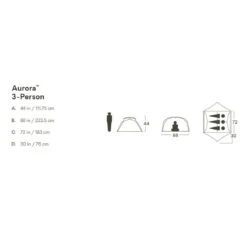 NEMO Equipment Aurora 3P Trekkingzelt Inklusive Unterlage -Camping-ausrüstung Verkaufsgeschäft 8154885 1280x1280