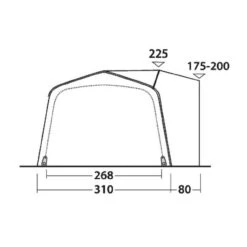 Outwell SET Jonesville 290SA Flex Inkl. ONS Lichtsystem -Camping-ausrüstung Verkaufsgeschäft SET Jonesville 290SA Flex inkl ONS Lichtsystem 3 1280x1280