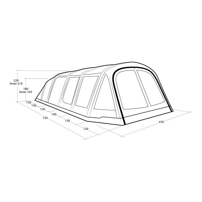 Outwell SET Wood Lake 7ATC Inkl. ONS Lichtsystem 4 Outwell SET Wood Lake 7ATC Inkl. ONS Lichtsystem – Bild 2