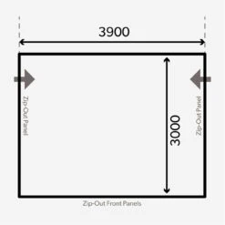 Dometic SET Grande AIR All-Season 390 M Inkl. Teppich, Unterlage, Andruckstangenset Und Elektrischer Pumpe -Camping-ausrüstung Verkaufsgeschäft grande zeichnung 1280x1280 1